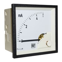 Sifam Tinsley Sigma Analogue Panel Ammeter 10mA DC, 68mm x 68mm Moving Coil