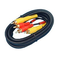 Cinch Connectors 1.83m RCA Cable Male RCA to Male RCA Black