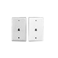 Cinch Connectors 32 Series, Cat4 1 Way Telephone Wallplates
