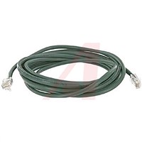 Cinch Connectors Green Cat5e Cable UTP, 2.13m Male RJ45/Male RJ45