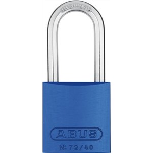 ABUS 72/40HB40 Blue All Weather Aluminium, Steel Safety Padlock 39mm