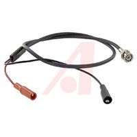Mueller Electric Black BNC Test Lead, 300V ac, 0.6m Lead Length