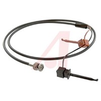 Mueller Electric Black BNC Test Lead, 300V ac, 0.9m Lead Length