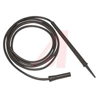 Mueller Electric 4 mm Test lead With Needle Test Probe Male, 3kV, 6.5A, 1.2m Lead Length