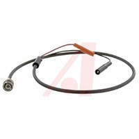 Mueller Electric Black BNC Test Lead, 0.6m Lead Length