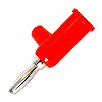 Mueller Electric Red Male Banana Plug, 5kV