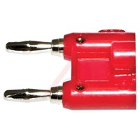 Mueller Electric Red Male Banana Plug, 5kV