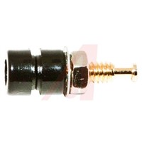 Mueller Electric Black Female Banana Plug