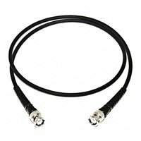 Mueller Electric Black BNC Test Lead, 500V ac, 1.5m Lead Length