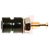 Mueller Electric Black Female, Male Banana Plug