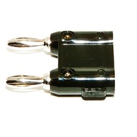 Mueller Electric Black Male Banana Plug - Solder, 5kV