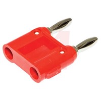 Mueller Electric Red Male Banana Plug - Solder, 5kV