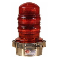 LED Reflector Bulb, L-810, Red, Single Chip, 147mm dia., 120 V ac