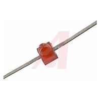 LED Reflector Bulb, bi-pin, Red, Single Chip, 1.65 mm Lamp, 1.78mm dia., 3 V