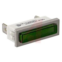 VCC Green neon Indicator, 105  125 V ac