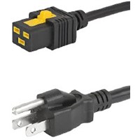 Schurter 2m Power Cable, C19 to JIS 8303, 16 A, 125 (CSA) V ac, 125 (UL) V ac, 250 (IEC) V ac