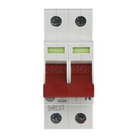 Wylex 2 Pole DIN Rail Non Fused Isolator Switch, 100 A Maximum Current