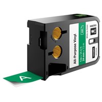 Dymo XTL White on Green Label Printer Tape, 24 mm Width, 7 m Length
