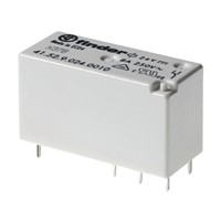 Finder, 230V ac DPDT Power Relay Module, PCB Pin Terminal , PCB Mount