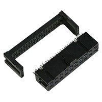 Molex 26-Way IDC Connector Socket for Cable Mount, 2-Row