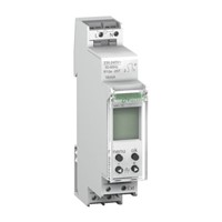 1 Channel Digital DIN Rail Time Switch Measures Days, Hours, 230 V ac