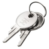 Spare keys for locking IP65 cover frame