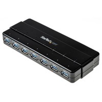 Startech 7x USB A Port Hub, USB 3.0 - AC Adapter Powered