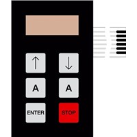 Bopla IP65 6 Key Conductive Silver Membrane Keypad