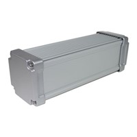 Takachi Electric Industrial AWN, Aluminium Heat Sink Case, Silver, 200 x 65.8 x 65.8mm