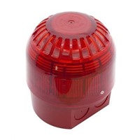 Voice Sounder Beacon, Deep Base, Red