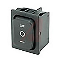 Marquardt DPDT, On-Off-On Rocker Switch Panel Mount