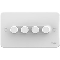 2 Way 4 Gang Dimmer Switch, 250W