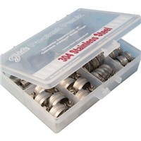 Jubilee 32 Piece Stainless Steel Worm Drive Hose Clip Kit