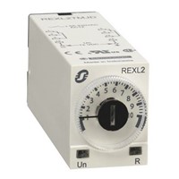 Schneider Electric DPDT ON Delay Time Delay Relay, 0.1  1 h, 0.1  1 min, 0.1  1 s, 1