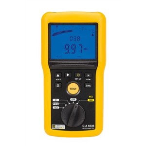 Chauvin Arnoux C.A 6536, Insulation Tester 100V 20GΩ CAT IV 600 V