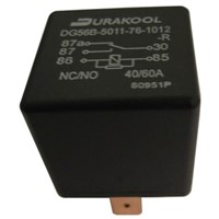 Durakool Plug In Non-Latching Relay - SPDT, 12V dc Coil Single Pole