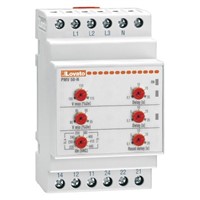 Lovato Voltage Monitoring Relay With SPDT Contacts, 380  440 V ac Supply Voltage, 3 Phase, Self Powered