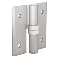 Pinet Anodised Aluminium Butt Hinge Screw, 65mm x 60mm x 3.5mm