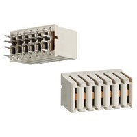 ERNI ERmet Series 2mm Pitch Universal Power Module Backplane Connector, Female, Vertical, 5 Column, 4 Row, 7 Way