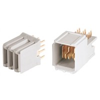 ERNI ERmet Series 2mm Pitch Universal Power Module Backplane Connector, Male, Right Angle, 4 Column, 4 Row, 3 Way