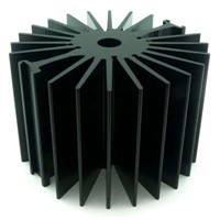 Radial Aluminium HeatSink 110x65mm Zhaga