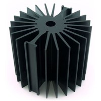 Radial Aluminium HeatSink 110x80mm Zhaga