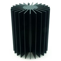 Radial Aluminium HeatSink 120x150 Zhaga