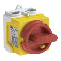ABB 4 Pole Panel Mount Switch Disconnector, 20 A Maximum Current