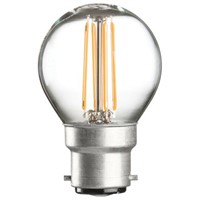 Knightsbridge B22 LED GLS Bulb 4 W(40W), 2700K, Warm White, Mini Globe shape