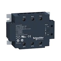 Schneider Electric 50 A 3P-NO Solid State Relay, Zero Cross, Panel Mount, SCR, 530 V ac Maximum Load