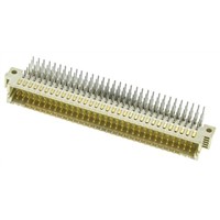 HARTING har-bus 64 Series 160 Way 2.54mm Pitch, Type Board to Board, 5 Row, Right Angle DIN 41612 Connector