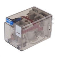 Hongfa Europe GMBH Plug In Non-Latching Relay - DPDT, 24V dc Coil, 10A Switching Current, 2 Pole