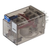 Hongfa Europe GMBH Plug In Non-Latching Relay - 3PDT, 12V dc Coil, 10A Switching Current, 3 Pole
