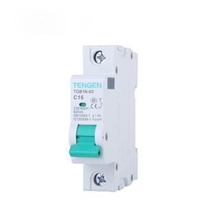 ECVV Miniature Circuit Breaker TGB1N-63 1P TGB1N-631P-C-1A MCB